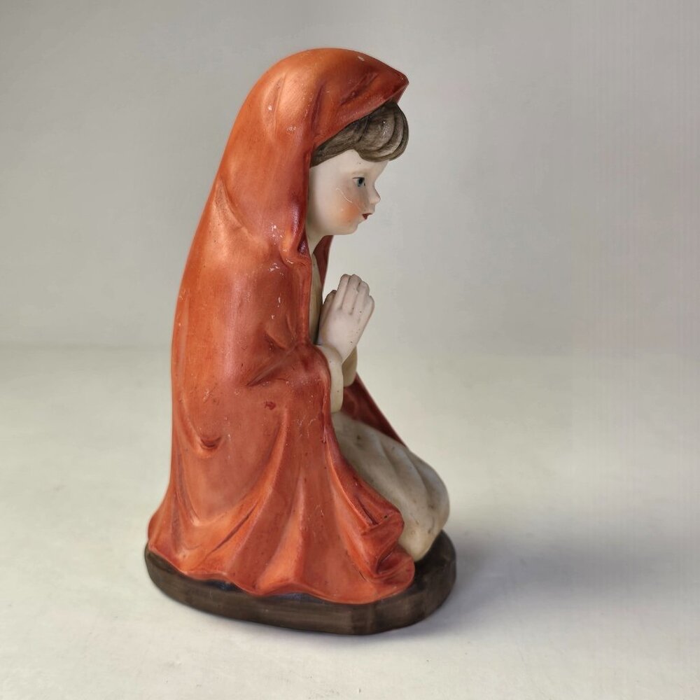 Vintage Nativity Set Porcelain Figurine Figure Mary Christmas Decor Holiday - Picture 3 of 8